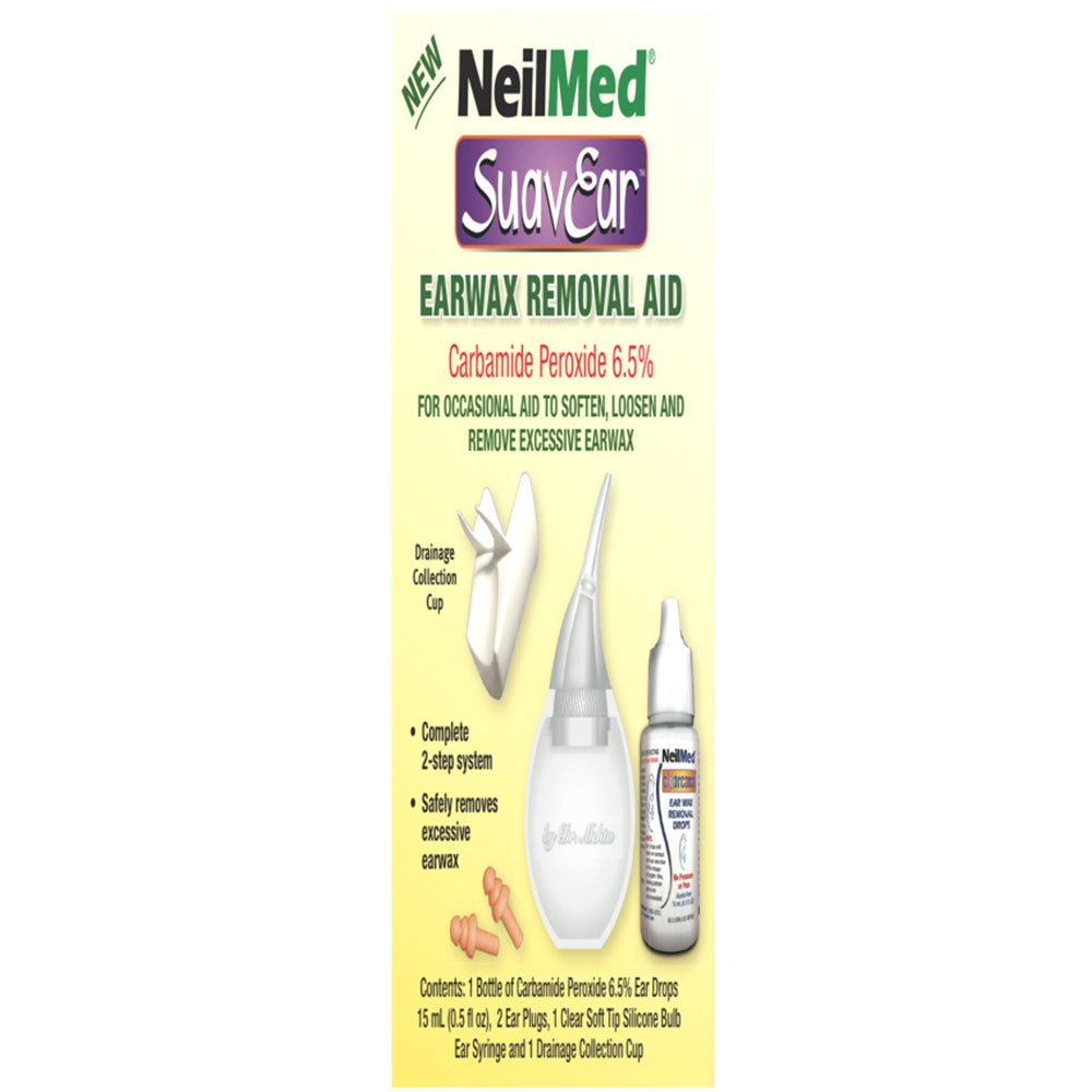 NeilMed Suavear Ear Wax Removal Aid, 0.20 Pound