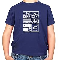 I Tell Bad Chemistry Jokes Funny - Childrens/Kids Crewneck T-Shirt