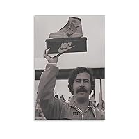 AAHARYA Pablo Escobar Poster Colombian Drug Lord Canvas Print Art (16) Canvas Painting Wall Art Poster for Bedroom Living Room Decor 08x12inch(20x30cm) Unframe-style