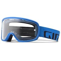 Tempo Unisex Adult Mountain Bike Clear Protective Goggles - MTB, Off-Road Medium-Sized Fit w/Anti-Fog & Over-The-Glasses