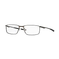 Oakley Men's Ox3217 Socket 5.0 Rectangular Prescription Eyeglass Frames