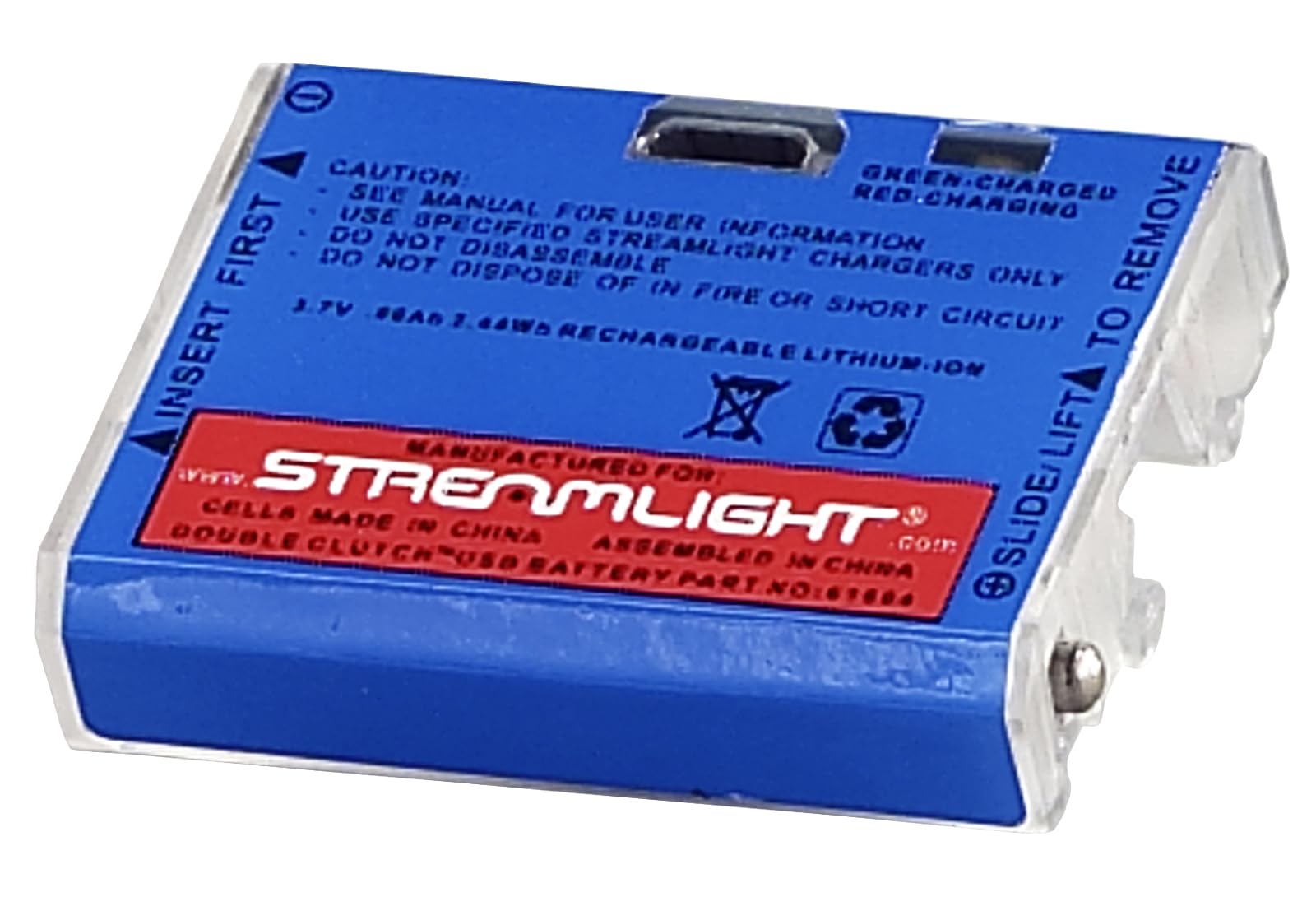 Streamlight 61604 Double Clutch Usb Lithium Polymer Battery