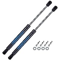 ARANA 20 inch 150 Lbs (667 N) Gas Spring Shock Struts C16-17566 for Heavy-Duty Floor Hatch Truck Tonneau Cover Camper RV Bed Large Outdoor Box Lid Trap Door (Suitable Weight: 125-165 Pounds)