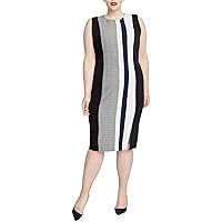 RACHEL Rachel Roy Women's Plus Size Hailey Stripe Dress