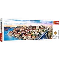 Trefl Panorama Porto, Portugal 500 Piece Jigsaw Puzzle Red 26