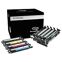Lexmark 70C0Z50 Imaging Kit, Black/Tri-Color - in Retail Packaging