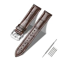Moran Quick Release Leather Watch Band 18mm 19mm 20mm 21mm 22mm 23mm 24mm Replacement Calfskin Strap for Men Women