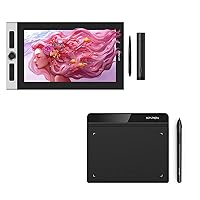 XP-PEN Innovator 16 Graphics Drawing Tablet with Screen Full-Laminated Drawing Monitor with Tilt Battery-Free Pen & XP-PEN StarG640 Digital Graphics Tablet