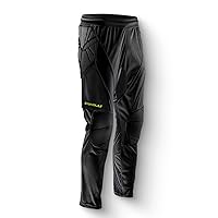 Storelli ExoShield Goalkeeper Pants, High-Impact Protection, Breathable Athletic Full Length, Soccer & Heavy-Duty Sports