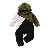 24 Month Clothes for Boys Infant Baby Newborn Print Girls Boys Warm Winter Long Sleeve Patchwork Baby Boy Beach