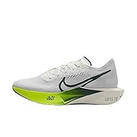 Nike Vaporfly 3 Men's Road Racing Shoes (FZ4017-100, White/Volt/Sail/Pro Green) Size 12