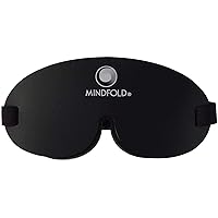 Mindfold Relaxation and Blackout Sleeping Mask, Total Darkness with Your Eyes Open.