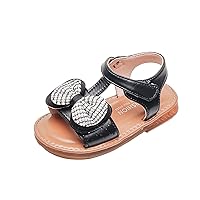 Flossy Posse Girls Girls Sandals Open Toe Mesh Design Casual Sandals Bowknots Flat Sandals Summer Dress Baby Slides
