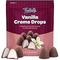 Funtasty Vanilla Creme Drops Chocolate Candy, 2-Pound Pack