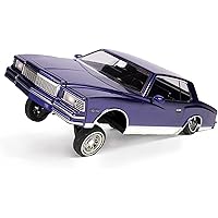 Redcat Racing 1/10 Scale Licensed 1979 Chevrolet Monte Carlo RC Car - 2.4Ghz Radio Controlled Functional Lowrider - Purple