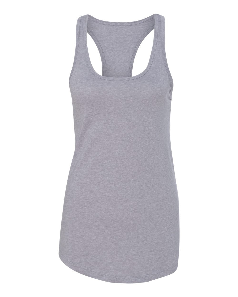 Next Level Ideal Racerback Tank Heather Gray Small (Pack of 5)