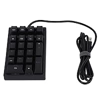 Wired Keyboard, Tiered Keycap Mechanical Keyboard Prevents Home Fatigue for Adults for Internet Cafes for Youth (Red Shaft)