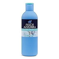 Felce Azzurra Sea Salt - Regenerating Essence Body Wash - New Rich And Velvety Formula - Envelops Your Skin With A Gentle And Light Lather - Features Notes Of White Tea And Marine - 22 Oz