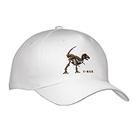 3dRose Boehm Graphics Dinosaur - T Rex Dinosaur - Adult Baseball Cap (Cap_31872)