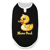 Mama Duck Dog Vest Printed Pets Coat Dog Shirts Lightweight Dog Summer T Shirts Clothes 2XL