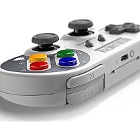 8Bitdo SF30 Pro Bluetooth Gamepad Controller for Android/Windows/Mac OS/Nintendo Switch (SF30 PRO)
