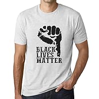 Men's Graphic T-Shirt Black Lives Matter Eco-Friendly Limited Edition Short Sleeve Tee-Shirt Vintage Birthday