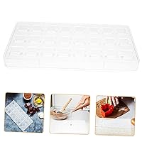 BESTOYARD Chocolate Mold Silicone Ice Tray Mini Cheesecake Molds Bakery Molds for Cake Mousse Mold Cookie Molds Tray Ice Cube Mold Trays Ice Making Mold Ice Cube Molds Baking Tools Pp