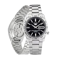 SEIKO Automatic Watch for Men 5-7S Collection - with Day/Date Calendar, Luminous Hands, Stainless Steel Case & Bracelet