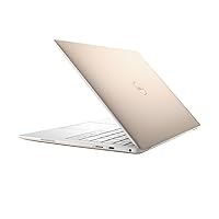 Dell XPS 9370 13.3 4K UHD Multitouch Thin & Light Laptop, Intel Quad Core i7-8550U Upto 4.0GHz, 8GB RAM, 512GB SSD, Backlit Keyboard, Thunderbolt3, Windows 10, Rose Gold with White Palmrest (Renewed)