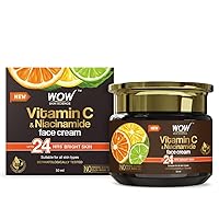 Vitamin C Face Cream - Oil Free, Quick Absorbing - For All Skin Types - No Parabens, Silicones, Color, Mineral Oil & Synthetic Fragrance, 50 ml