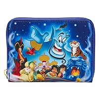 Disney Aladdin 30th Anniversary Zip Wallet