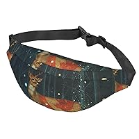 Women'S Men'S Adjustable Waterproof Waist Bag Large Crossbody Wallet Suitable For Cycling, Running, Traveling And Mountaineering