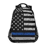 ALAZA Vintage Usa American Flag Retro Backpack Purse for Women Men Personalized Laptop Notebook Tablet School Bag Stylish Casual Daypack, 13 14 15.6 inch