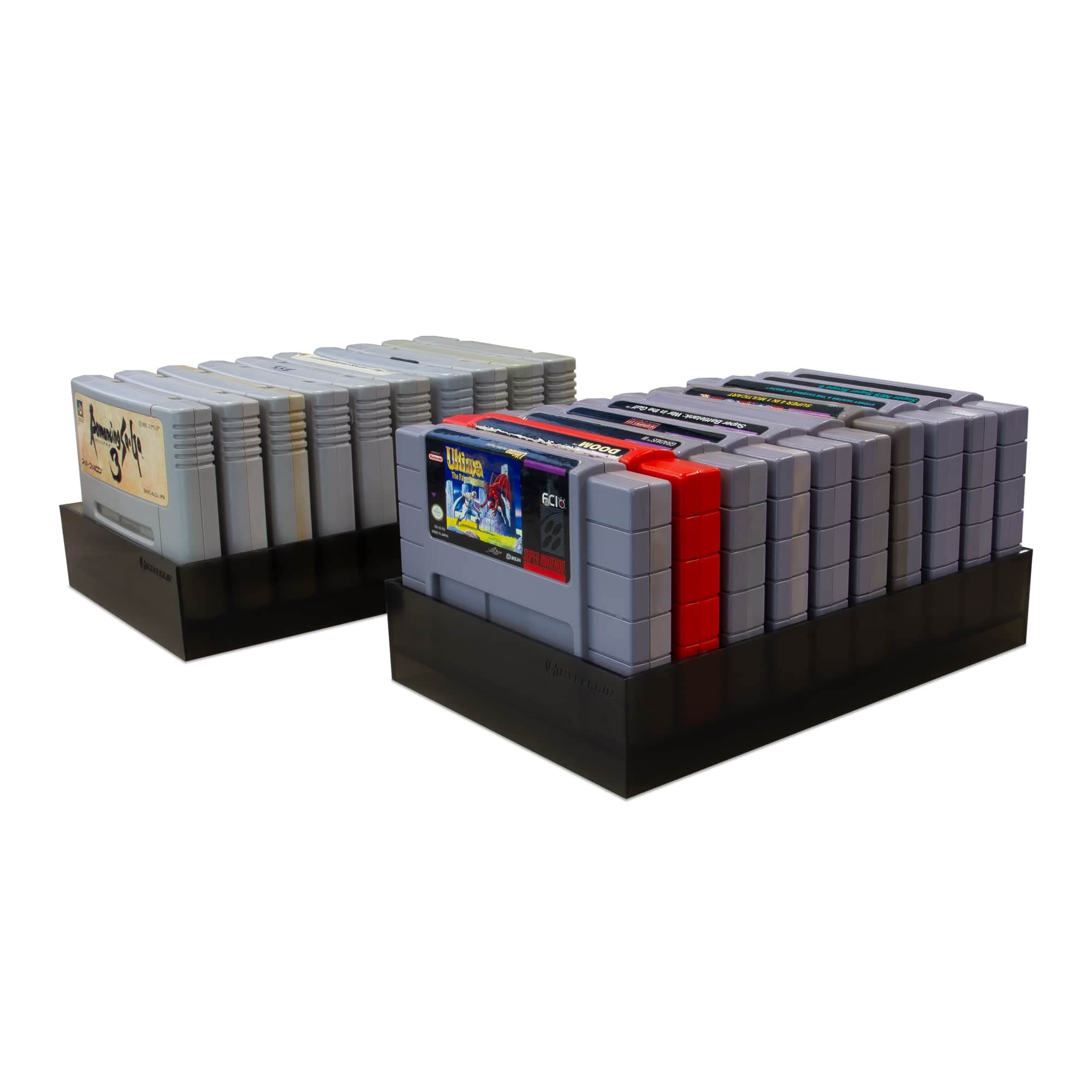 Hyperkin 10-Cartridge Storage Stand for SNES (2 Pack)