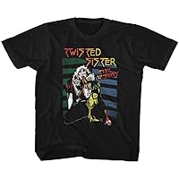 Twisted Sister American Heavy Metal Band Stay Hungry Black Toddler T-Shirt Tee