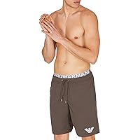 Emporio Armani Men's Standard Logo Band Bermuda Short