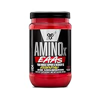 Amino X EAAs, Muscle Recovery and Endurance, 10g Essential Amino Acids, 5g BCAAs, Zero Sugar, Caffeine Free, Jungle Juice, 13.2oz, 25 Servings