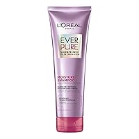 L’Oréal Paris Moisture Sulfate Free Shampoo, Hair Care for Color-Treated Hair with Rosemary Botanicals, EverPure, 8.5 Fl Oz