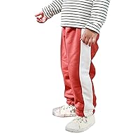 Baby Girl Jean Outfit Toddler Kids Baby Boys Girls Fleece Lined Sweatpants Cotton Striped Active All Season Gear