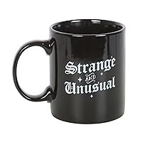 Strange and Unusual Gothic Ceramic Mug from The Dark Matter Range - Unique Gothic Gifts with Distinctive Lettering