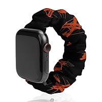 Red Lineman Watch Band Compitable with Apple Watch Elastic Strap Sport Wristbands for Women Men