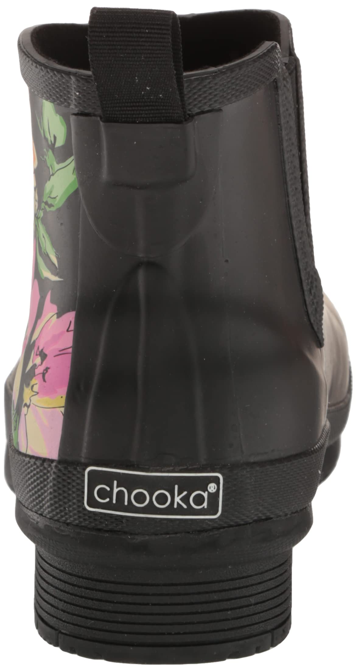 Chooka Women's Waterproof Chelsea Bouquet Boot Rain