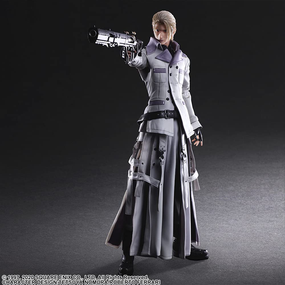 Square Enix Final Fantasy VII Remake: Rufus Shinra Play Arts Kai Action Figure