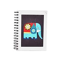 MR. ELLIE POOH Elephant Dung Paper Handmade Artsy Paper Collage Elephant Notebook Journal Sketchbook