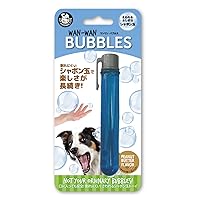 Pet Qwerks Incredibubbles Interactive Pet Toys - Long Lasting Edible Bubbles for Dogs & Cats - Peanut Butter Flavor - 20 ML, All Breed Sizes