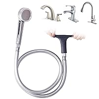 Universal Faucet Hose Attachment Set with Showerhead