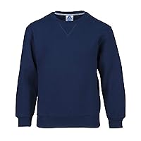 Russell Athletic Youth Dri-Power Fleece Sweatshirt , Navy ,Small