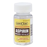 Bottled Aspirin 100/bottle (6PK)