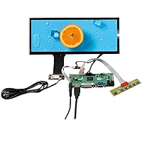 VSDISPLAY 12.3'' LQ123K3LG01 1280x480 LCD Touchscreen with HD-MI VGA DVI Interface Driver Board