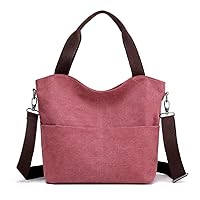Womens Crossbody Purses and Handbags Leisure Canvas Shoulder Bag Hobo Tote Working Shopping Bag Travel Handbags
